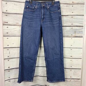 Free Assembly Women’s Free Assembly Super High Crop Wide Straight Jeans 8